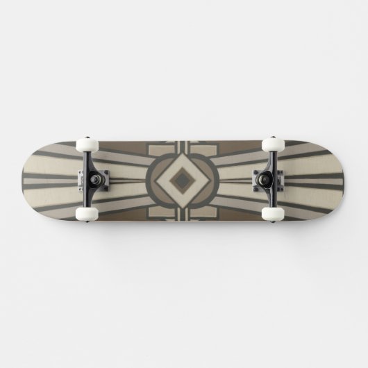 Neutraler Deko-Panel II Skateboard (Horizontal)