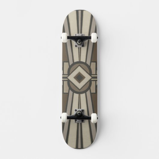 Neutraler Deko-Panel II Skateboard (Vorderseite)