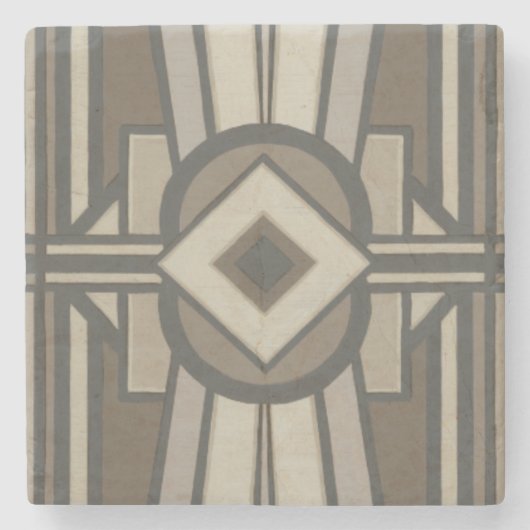 Neutraler Deko-Panel II Steinuntersetzer (Vorderseite)