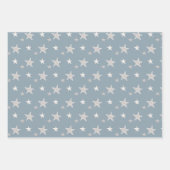 Neutraler Gaumen von Bauble- und Weihnachtssteinen Geschenkpapier Set (Vorderseite 3)