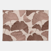 Neutraler Ginkgo Botanischer Traum 1 Geschirrtuch (Horizontal)