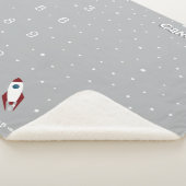 Neutraler Gray Meilenstein im Außenraum Individuel Sherpadecke (3/4)