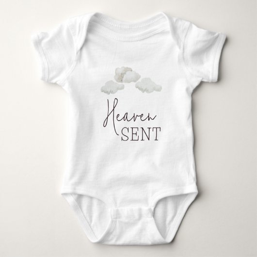 Neutraler Himmelsgeschlechtsverkehr Baby Strampler (Vorderseite)