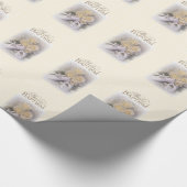 Neutraler, individualisierbarer Name des Babys, Li Geschenkpapier (Ecke)