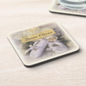 Neutraler, individualisierbarer Name des Babys, Li Getränkeuntersetzer (Linke Seite)