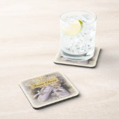 Neutraler, individualisierbarer Name des Babys, Li Getränkeuntersetzer (Rechte Seite)