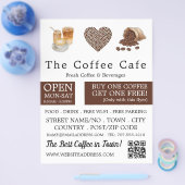 Neutraler Kaffeeshop-Flyer Flyer (Einzeln)