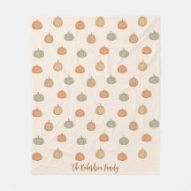 Neutraler Kürbis Boho Beige Halloween Herbst Name