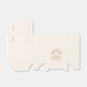 Neutraler Minimal Boho Ray of Sunshine Baby Shower Geschenkschachtel (Ungefaltet)