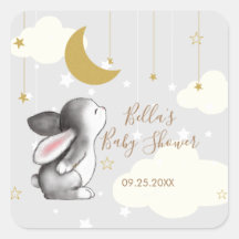 Neutraler Moon Star Cloud Baby Shower