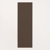neutraler Pop Art Cranes Solid Brown Side Yogamatte (Rückseite)