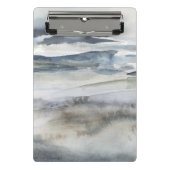 Neutraler Salznebel Mini Klemmbrett (Vorderseite)