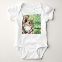 Neutraler Säugling-Outfit für Eichhörnchen