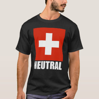 NEUTRALER (Schweizer Flaggen-) T - Shirt
