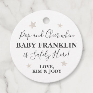 Neutraler Silberstern des Geschlechts Pop, wenn si Geschenkanhänger