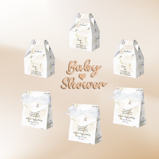 Neutraler Storch, Oh, zwei Babys Geschenkschachtel