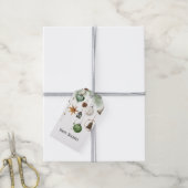 Neutraler Weihnachtskalender Geschenkanhänger (Mit Garn)