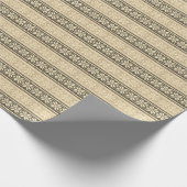 Neutraler Weihnachtsschneeflocken Moderner Winter Geschenkpapier (Ecke)