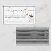 Neutraler Windelknipser Begleitkarte (Vorne/Hinten)