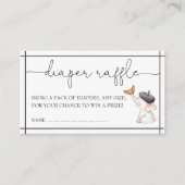 Neutraler Windelknipser Begleitkarte (Vorderseite)