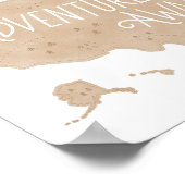 Neutrales Abenteuer erwartet US-Kartenkids-Zimmerd Poster (Ecke)