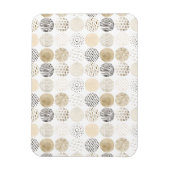 Neutrales Abstraktes Kreismuster Magnet (Vertikal)