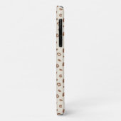 Neutrales abstraktes Leoparden-Druckmuster | Moder Case-Mate iPhone Hülle (Hinten/Links)