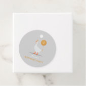 Neutrales Albern Gänse 1. Geburtstag Party Geschenkanhänger (Beispiel)