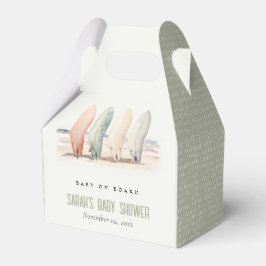 Neutrales Baby an Bord Surfbrett Babydusche Geschenkschachtel