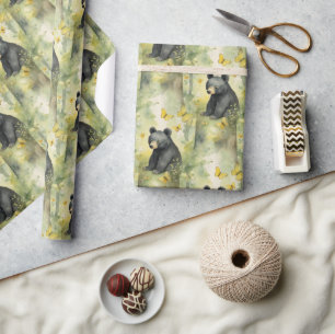 Neutrales Baby-Bear-Geschlecht Geschenkpapier