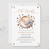 Neutrales Baby des Geschlechts ist das Brechen der Einladung (Vorderseite)