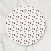 Neutrales Baby des Geschlechts ist das Brechen der Geschenkanhänger (Rückseite)