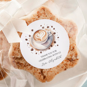 Neutrales Baby des Geschlechts ist das Brechen der Runder Aufkleber