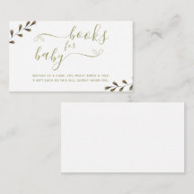 Neutrales Baby-Duschbuch für Baby-Blätter