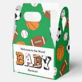 Neutrales Baby-Duschgeschlecht Geschenkschachtel (Geöffnet)