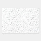 Neutrales Baby Geschenkpapier Set (Vorderseite 3)