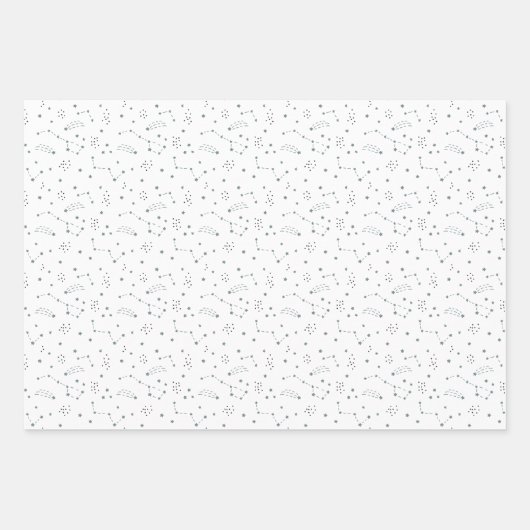 Neutrales Baby Geschenkpapier Set (Vorderseite 3)