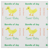 Neutrales Baby-Grün-Gelbente Stoff (Muster)