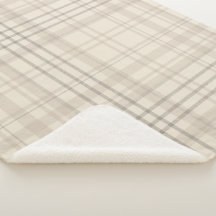 Neutrales Beige Karo