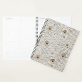 Neutrales, blumengeschliffenes Leder Planer (Anzeige)