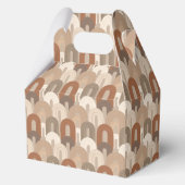 Neutrales Bogen Abstract Muster Geschenkschachtel (Vorderseite)