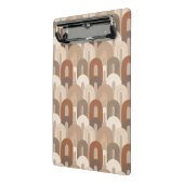 Neutrales Bogen Abstract Muster Mini Klemmbrett (Gewinkelt2)
