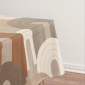 Neutrales Bogen Abstract Muster Tischdecke (Beispiel)
