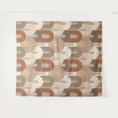Neutrales Bogen Abstract Muster Wandteppich (Vorderseite (Horizontal))