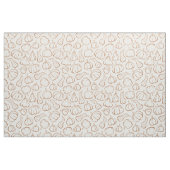 Neutrales Boho-Beige-Kürbismuster Herbst Halloween Stoff (Fat Quarter (45,7 x 55,9 cm))