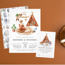 Neutrales Boho-Kinderzimmer | Einladung der Babydu