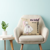 Neutrales Brautparty-Multiback für die Mode-Bride Kissen (Stuhl )