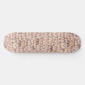 Neutrales Brustdesign Skateboard (Horizontal)