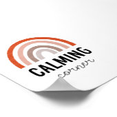 neutrales Calming Corner Poster (Ecke)