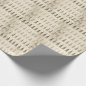 Neutrales Dreiecke-Schleifpapier Geschenkpapier (Ecke)